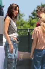 BELLA HADID on the Set of a Photoshoot in New York 06/25/2018