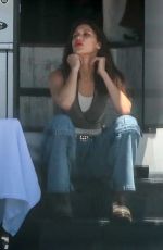 BELLA HADID on the Set of a Photoshoot in New York 06/25/2018