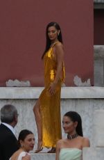 BELLA HADID Out and About in Rome 06/28/2018