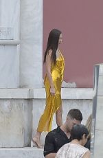 BELLA HADID Out and About in Rome 06/28/2018