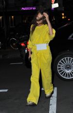 BELLA HADID Out in Paris 06/21/2018