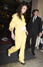 BELLA HADID Out in Paris 06/21/2018
