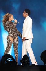 BEYONCE and Jay-Z at On the Run II Tour in Copenhagen 06/23/2018