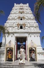 BLANCA BLANCO at a Temple in Malibu 06/28/2018