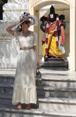 BLANCA BLANCO at a Temple in Malibu 06/28/2018