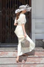 BLANCA BLANCO at a Temple in Malibu 06/28/2018