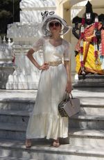 BLANCA BLANCO at a Temple in Malibu 06/28/2018