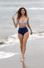 BLANCA BLANCO in Bikini at a Beach in Malibu 06/20/2018