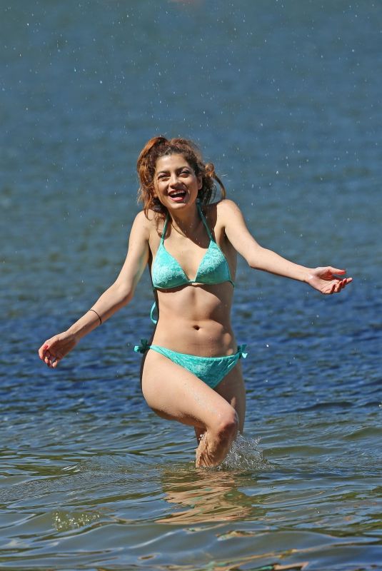 BLANCA BLANCO in Bikini at Lake Couer D
