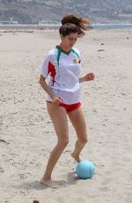 BLANCA BLANCO in Bikini Bottoms Shows off Her Soccer Skills 06/29/2018