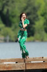 BLANCA BLANCO Out at Lake Coeur D