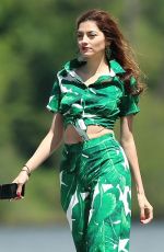 BLANCA BLANCO Out at Lake Coeur D