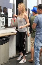 BRANDI GLANVILLE Out Shopping in Beverly Hills 06/19/2018