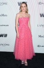 BRIE LARSON at Women in Film Crystal and Lucy Awards in Los Angeles 06/13/2018