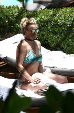 BRITNEY SPEARS in Bikini at a Pool in Miami 06/06/2018