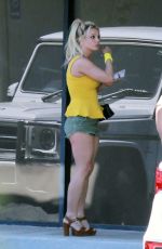 BRITNEY SPEARS Out and About in Miami 06/04/2018