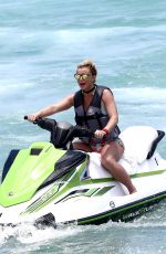 BRITNEY SPEARS Riding a Jetski in Miami 06/06/2018