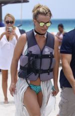 BRITNEY SPEARS Riding a Jetski in Miami 06/06/2018