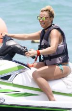 BRITNEY SPEARS Riding a Jetski in Miami 06/06/2018