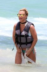 BRITNEY SPEARS Riding a Jetski in Miami 06/06/2018