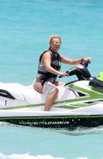 BRITNEY SPEARS Riding a Jetski in Miami 06/06/2018