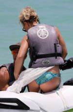 BRITNEY SPEARS Riding a Jetski in Miami 06/06/2018