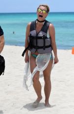 BRITNEY SPEARS Riding a Jetski in Miami 06/06/2018