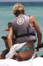 BRITNEY SPEARS Riding a Jetski in Miami 06/06/2018
