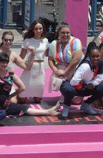 BRITT BARON at Glow Promo Event at Muscle Beach in Venice 06/29/2018