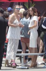 BRITT BARON at Glow Promo Event at Muscle Beach in Venice 06/29/2018