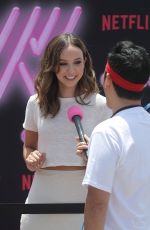 BRITT BARON at Glow Promo Event at Muscle Beach in Venice 06/29/2018