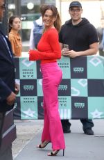 BROOKE BURKE Arrives at AOL Build in New York 06/11/2018