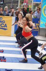 BROOKE BURKE Working Out at Good Morning America in New York 06/11/2018