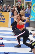 BROOKE BURKE Working Out at Good Morning America in New York 06/11/2018