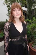 BRYCE DALLAS HOWARD at 2018 MTV Movie and TV Awards in Santa Monica 06/16/2018