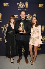 BRYCE DALLAS HOWARD at 2018 MTV Movie and TV Awards in Santa Monica 06/16/2018