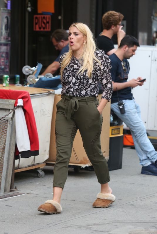 BUSY PHILIPPS Out in New York 06/08/2018