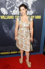 CALEY LEIGH CHASE at Robin Williams: Come Inside My Mind Documentary Premiere in Los Angeles 06/27/2018