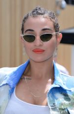 CAMELIA JORDANA at Balmain Fashion Show in Paris 06/24/2018