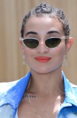 CAMELIA JORDANA at Balmain Fashion Show in Paris 06/24/2018
