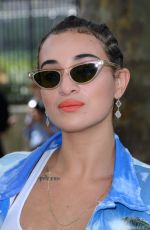 CAMELIA JORDANA at Balmain Fashion Show in Paris 06/24/2018
