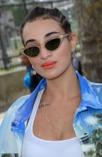 CAMELIA JORDANA at Balmain Fashion Show in Paris 06/24/2018