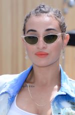 CAMELIA JORDANA at Balmain Fashion Show in Paris 06/24/2018