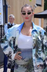 CAMELIA JORDANA at Balmain Fashion Show in Paris 06/24/2018