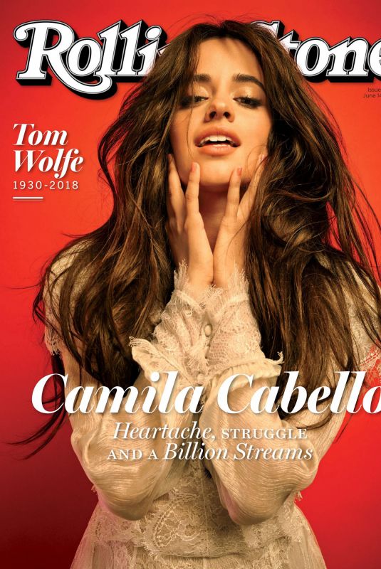 CAMILA CABELLO in Rolling Stone Magazine, June 2018 Issue