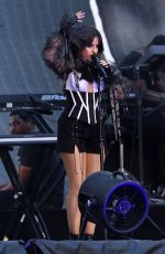CAMILA CABELLO Performs at Taylor Swift’s Reputation Tour at Wembley Stadium in London 06/22/2018