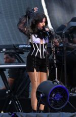 CAMILA CABELLO Performs at Taylor Swift’s Reputation Tour at Wembley Stadium in London 06/22/2018