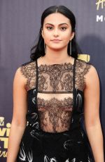 CAMILA MENDES at 2018 MTV Movie and TV Awards in Santa Monica 06/16/2018