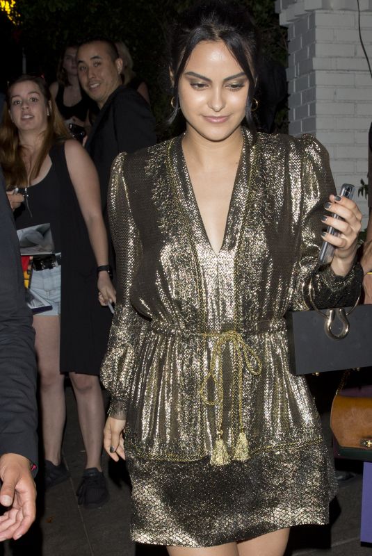 CAMILA MENDES Leaves Chateau Marmont in West Hollywood 06/15/2018