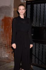 CAREY MULLIGAN at Girls and Boys Off Broadway Opening Night at Minetta Lane Theatre in New York 06/2018